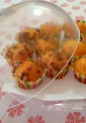 Foto di Muffins all'arancia con gocce di cioccolato