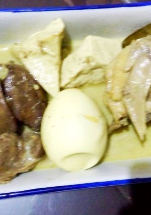Foto resep Opor kuning ayam