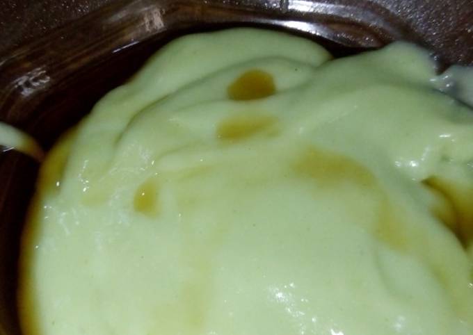 Resep Bubur Sum sum Tepung Ketan Pandan Anti Gagal