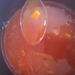A picture of Tomato soup.