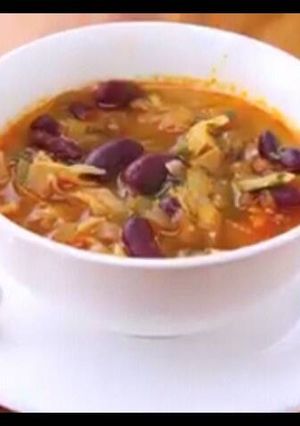 A picture of Cabbage soup.