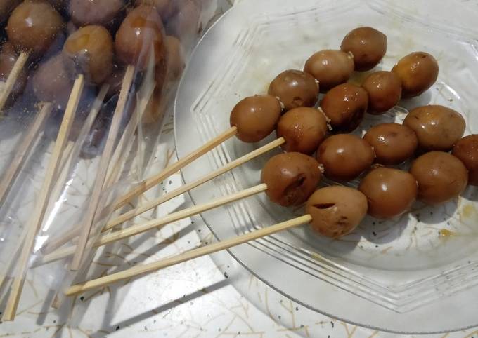 Sate telur puyuh