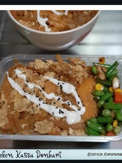 Foto resep (Recook) Chicken Katsu Donburi
