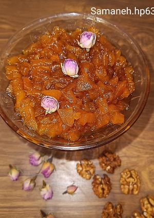 عکسی از دستور مربای سیب دارچین🌺