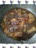 Semur daging tahu bumbu rajangan.....😆😆