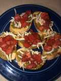 Caprese ciabatta bread