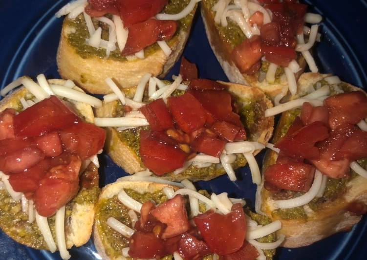 Recipe of Speedy Caprese ciabatta bread