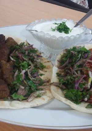 عکسی از دستور کباب لبنانی