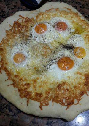 A picture of Egg Manaqish.