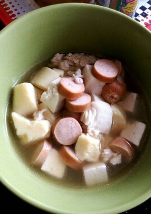 Foto resep Sup Tahu Sosis