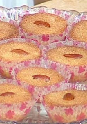 صورة لوصفة بسبوسة كب كيك