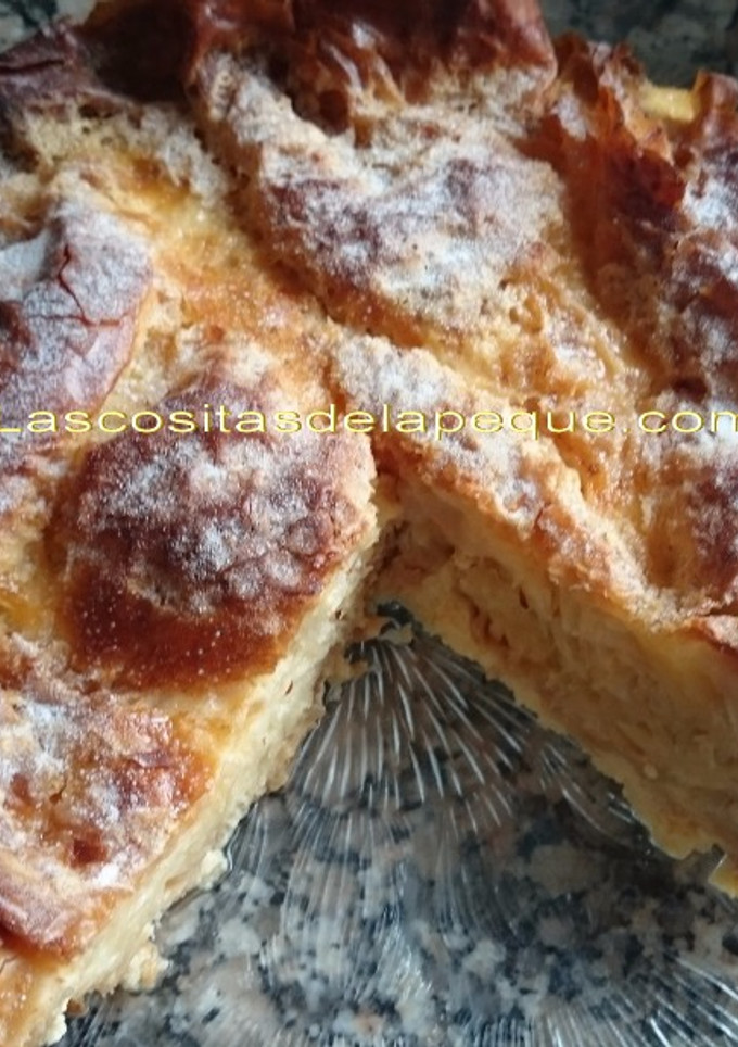 Una foto de Tarta flor ligera con Thermomix 