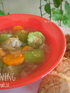 Foto resep Sayur Bening Gambas Bakso