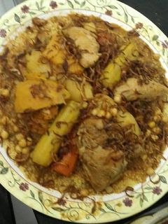 صورة لوصفة كسكسي بطريقتي