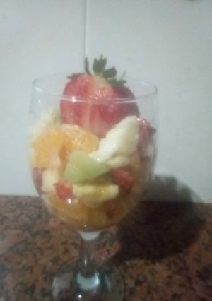 Una foto de Ensalada de frutas de Lucía