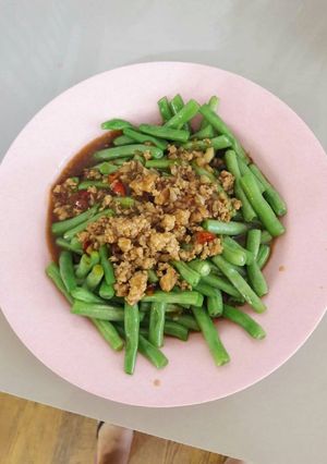 Foto resep Tumis buncis ayam