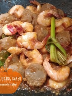 Foto resep Balado Udang Bakso