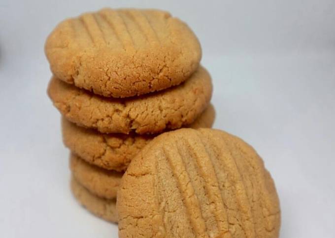 Recipe of Speedy Peanut Butter Cookies 🍪