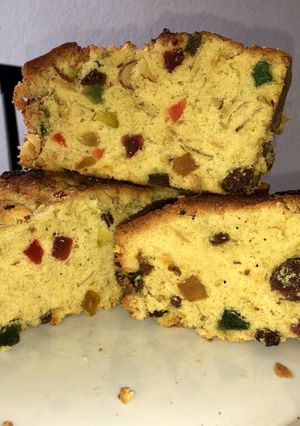Una foto de Pastel navideño