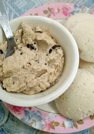 A picture of Sambar Idli.
