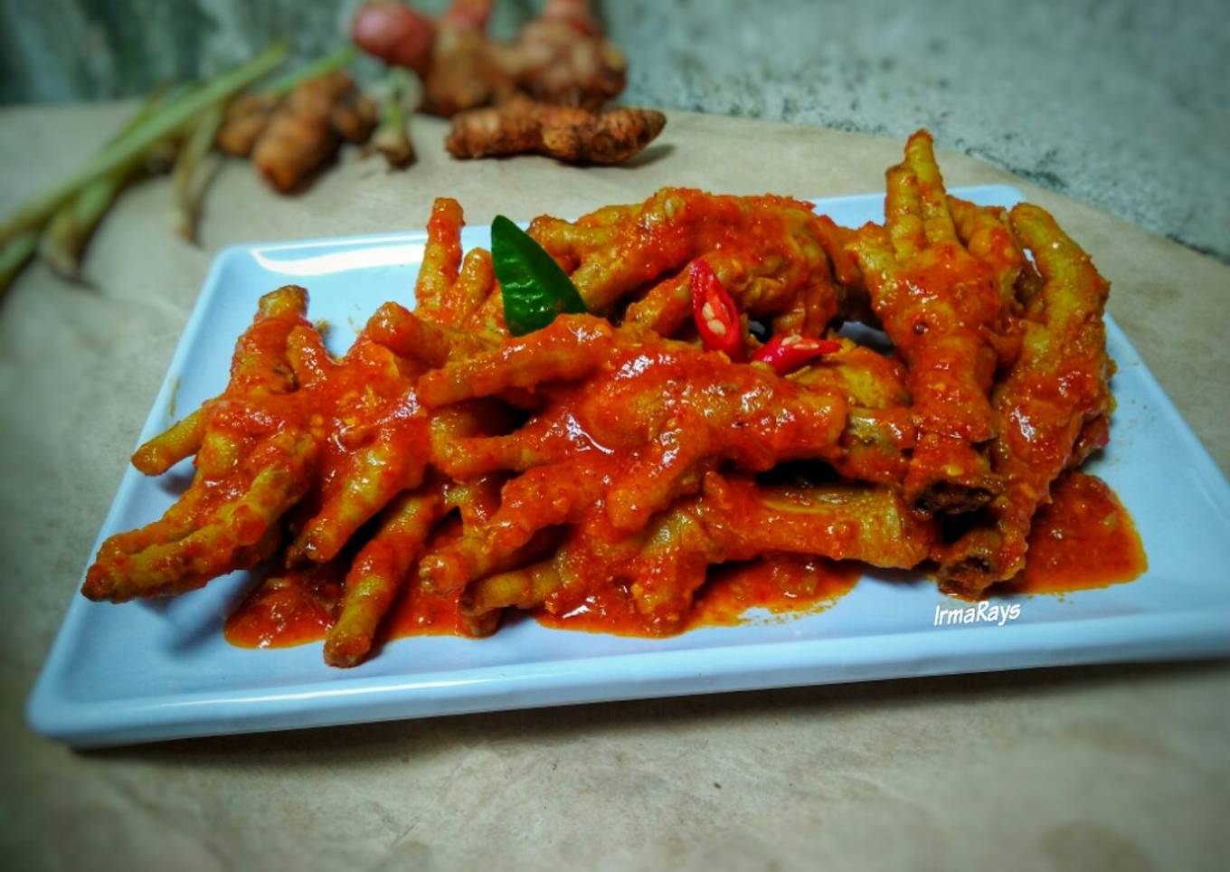 Ceker Bumbu Rujak