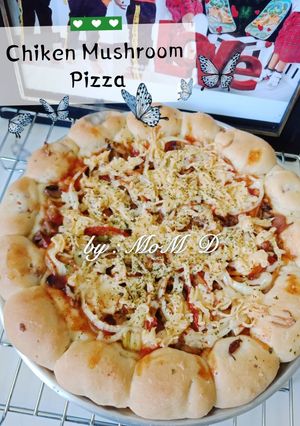 Foto resep Chiken Mushroom Pizza