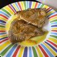 Atún encebollado