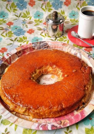 Una foto de Budín de pan (sin pan!) 🚫🍞