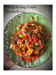 Foto resep Oseng Kerang Tempe bumbu kecap
