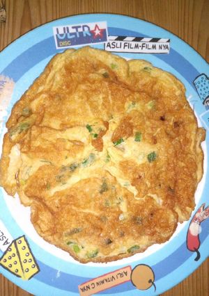 Foto resep Telur Dadar Daun Bawang