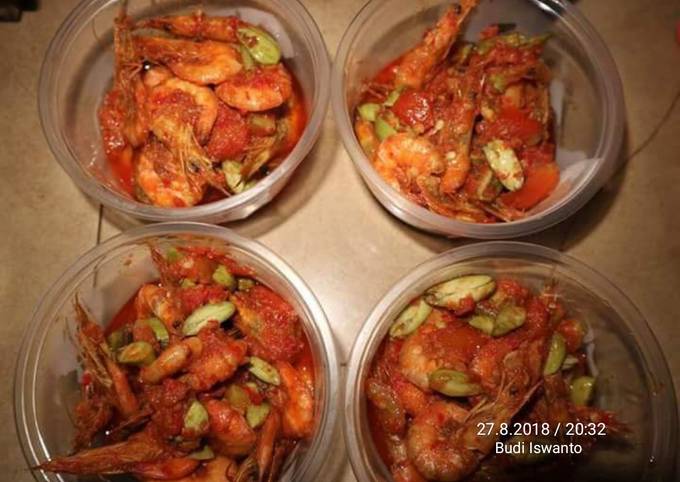 🌶️balado udang pete🌶️