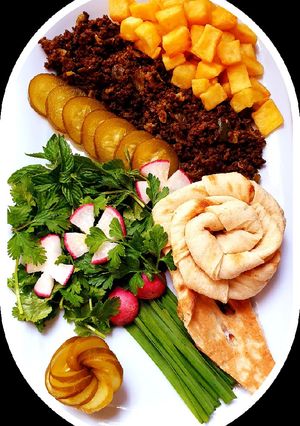 عکسی از دستور واویشکا جگر گوسفند