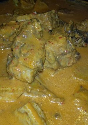 Foto resep Ayam Kari campur Tahu Tempe