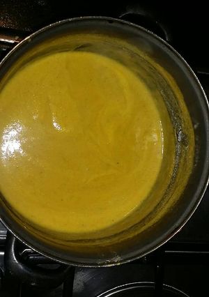 Una foto de Crema de ahuyama