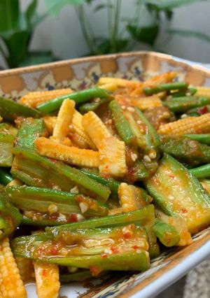 Foto resep Tumis Okra dkk