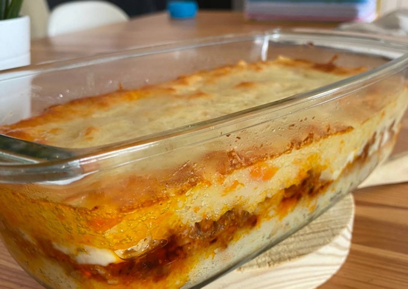 Pastel de patata y carne picada fácil y rico