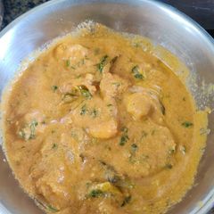 A picture of Prawn curry.