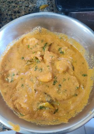 A picture of Prawn curry.