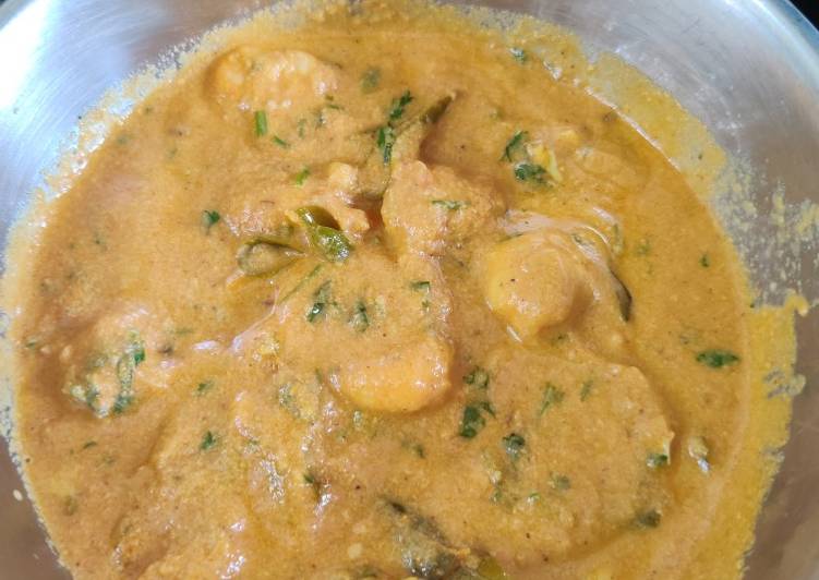 Easiest Way to Prepare Recipe of Prawn curry