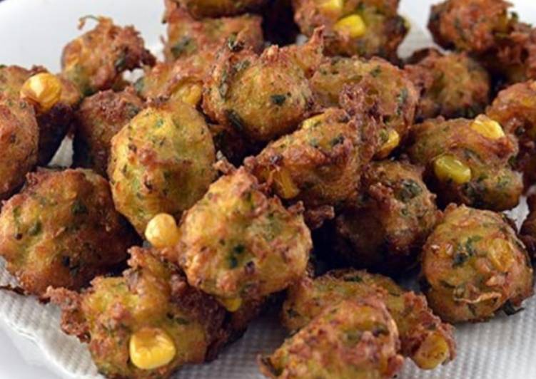 Step-by-Step Guide to Make Quick Corn pkodas.