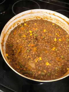 A picture of Green Lentil Soup.