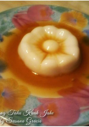 Foto resep Kembang Tahu Kuah Jahe