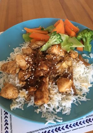A picture of Healthy and easy Teriyaki Chicken.