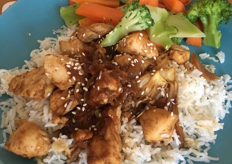 Recipe of Homemade Healthy and easy Teriyaki Chicken