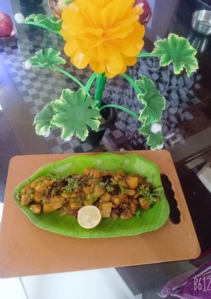 A picture of Jeera  Boil  Aloo  Sabji.