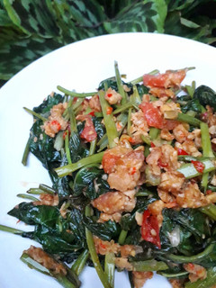 Foto resep Tumis Kangkung Tempe
