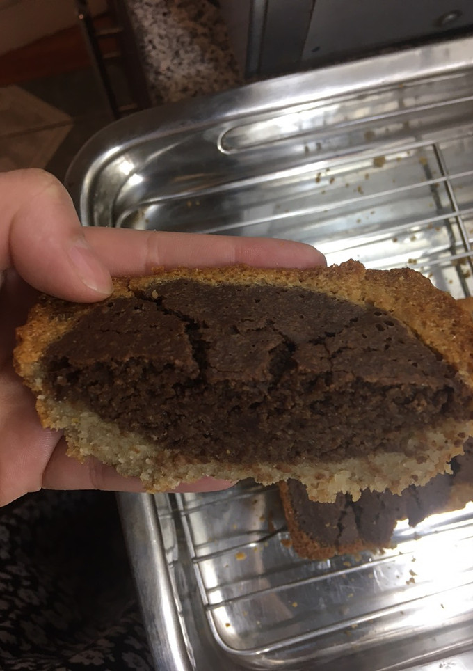 Una foto de Queque o bizcocho de avena cacao
