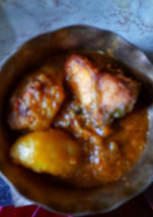 রুই মাছের তেল ঝাল (rui macher tel jhal recipe in bengali) রেসিপির প্রধান ছবি