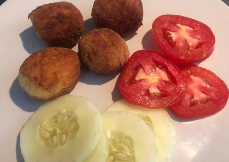 Croquetas de pollo con queso crema Philadelphia