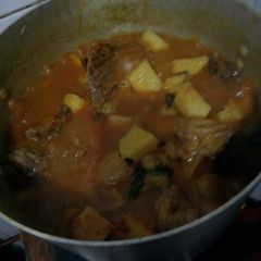 A picture of Yam pottage.